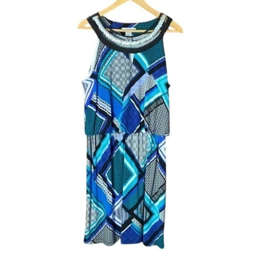 Studio One New York Sleeveless Dress Size Large